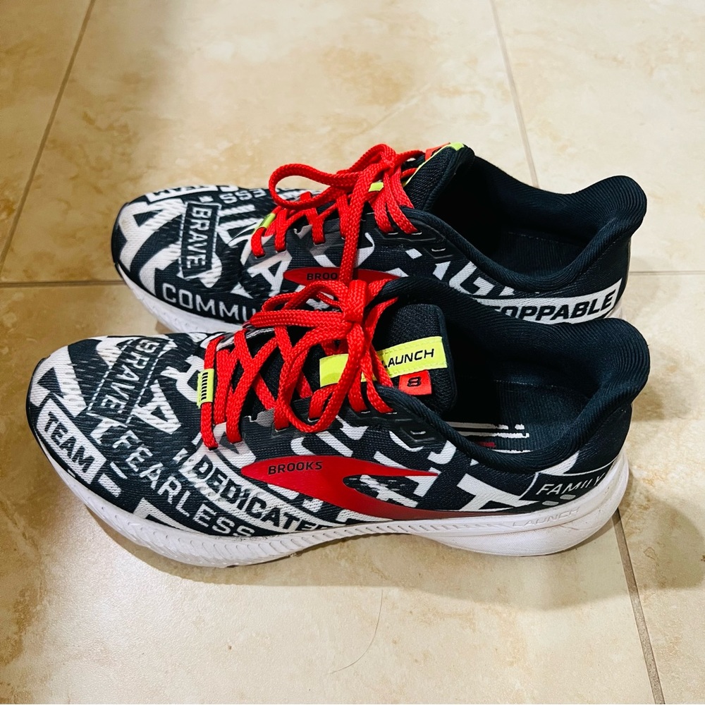 Brooks Launch 8 First Responder Firefighter Shoes
